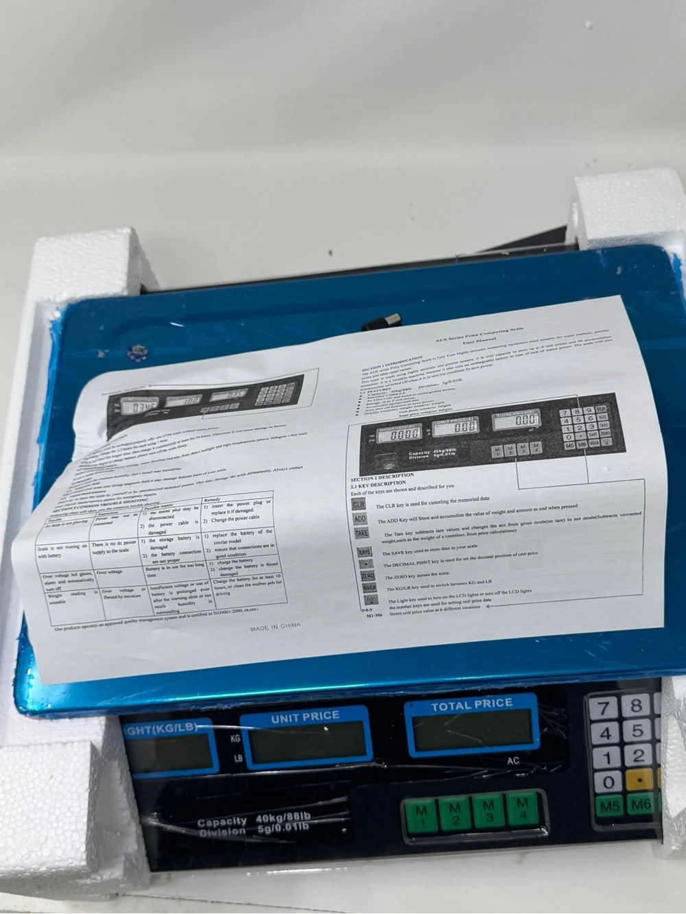 Digital Price Weighing Scale Commercial Price Scales Shop Weighing Scales Vegeta